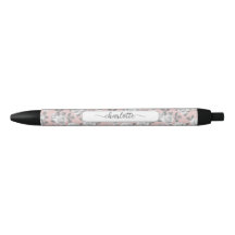 Eleganter Rose Garden Pink Pen