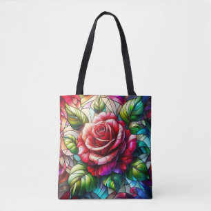 Eleganter Rose gefestigter Glaseffekt Tasche