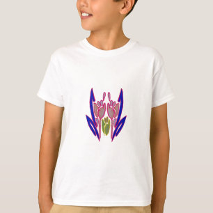 Eleganter Rosen-Wasserfarben-Kunstdruck T-Shirt