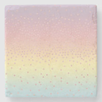 Eleganter RosengoldGlitter Confetti punktiert