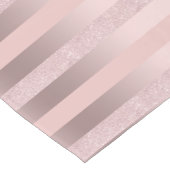 Eleganter RosengoldGlitter u. erröten rosa Kurzer Tischläufer (Ecke)