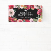 Eleganter Rot-Rot-Rosa-Abschluss Banner (InSitu)