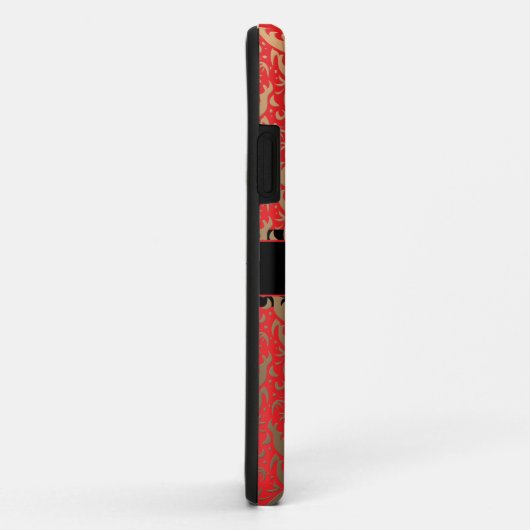 Eleganter Rot-und Case-Mate iPhone Hülle (Hinten/Rechts)