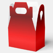 Eleganter roter Farbton bis Schwarz Geschenkschachtel (Geöffnet)
