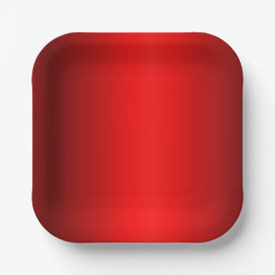 Eleganter roter Farbton bis Schwarz Pappteller