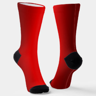 Eleganter roter Farbton bis Schwarz Socken