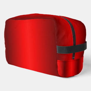 Eleganter roter Farbton bis Schwarz Waschbeutel