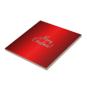Eleganter roter Farbton mit Wahltext Fliese (Seite)