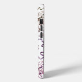 Eleganter Roter Name des Horse Hydrangea Bows Case-Mate iPhone Hülle (Rückseite / Links)