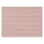 Eleganter roter Streifen Tischdecke (Vorderseite (Horizontal))