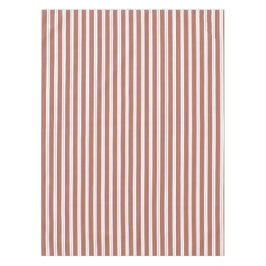 Eleganter roter Streifen Tischdecke