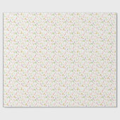 Eleganter Rustikaler Blumengarten Geschenkpapier (Flach)