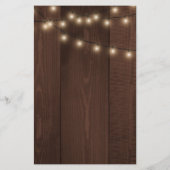 Eleganter rustikaler, blumengeschmückter Kochbuch- (Rückseite)