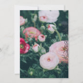 Eleganter rustikaler Eukalyptus Verlasse Grüne Hoc Karte (Rückseite)