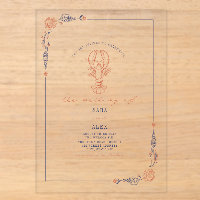 Eleganter rustikaler Red & Blue Beach Hochzeitslob