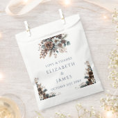 Eleganter Rustikaler Wald Pinecones Hochzeit Geschenktütchen (Ausgeschnitten)