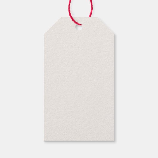 Eleganter Rustikaler Weihnachtskranz-Weltfrieden Geschenkanhänger (Rückseite)