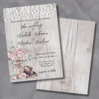 Eleganter rustikaler Western mit Holzsaitenbäumen
