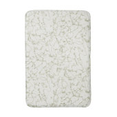 Eleganter Sage Green Marble Bath Mat Badematte (Vorderseite Vertikal)
