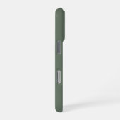 Eleganter Salbeigrüner Rosa Blumenstrauß iPhone Hülle (Rechte Seite)