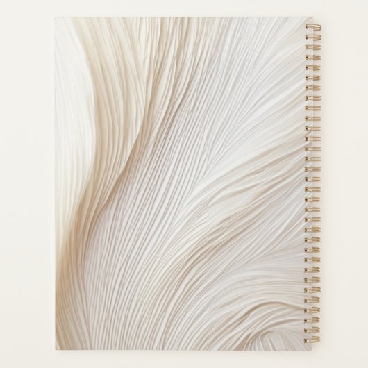 Eleganter Salon Monogram Waves Planer (Rückseite)