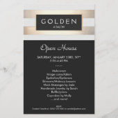 Eleganter Salon und Wellness-Center Flyer (Vorne)