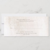 Eleganter Salon Wellness-Center Geschenkgutschein  (Rückseite)