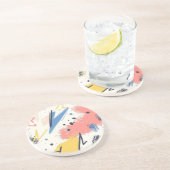 Eleganter Sandstone Untersetzer - Absorbent & Styl (Seite)