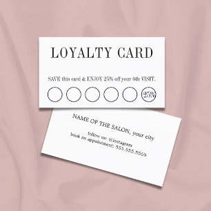 Eleganter sauberer Schwarz-Weiß-Salon 5+1 Treuekarte