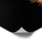 Eleganter Schalk Poster (Ecke)