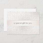 Eleganter Schlichter Papierstapel IMITATE Kupferst (Vorne/Hinten)