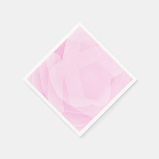 Eleganter, schlichter, rosafarbener Marmoreffekt Serviette (Ecke)