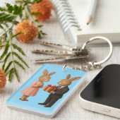 🔑 eleganter Schlüsselanhänger der Liebe - Der per (Vorderseite rechts)