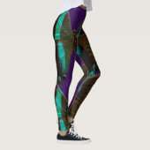 Eleganter Schmetterling Leggings (Rechts)