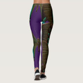 Eleganter Schmetterling Leggings (Rückseite)