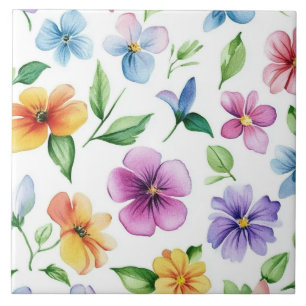 Eleganter Schmetterling Lila Wisteria Vintage Fliese