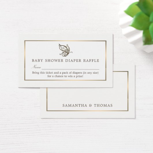 Eleganter Schmetterling, Windelrumpf (Schreibtisch)