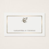 Eleganter Schmetterling, Windelrumpf (Rückseite)