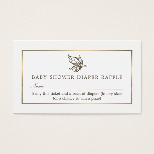 Eleganter Schmetterling, Windelrumpf (Vorderseite)