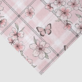 Eleganter Schmetterlingsblüten (2) Seidenpapier (Detail)