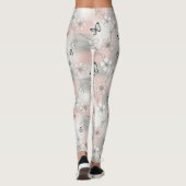 Eleganter Schmetterlingsblüten (3) Leggings (Rückseite)