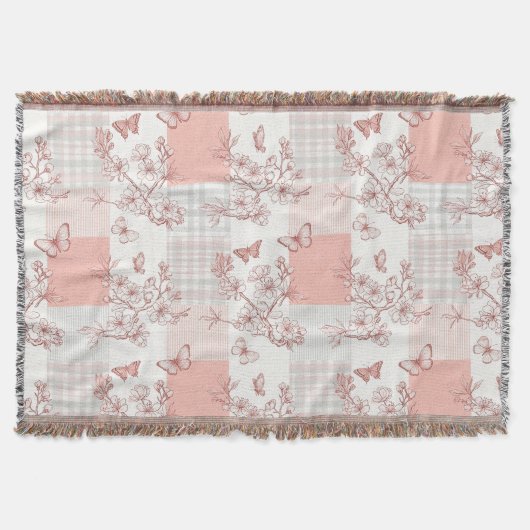 Eleganter Schmetterlingsblüten (7) Decke (Vorderseite)
