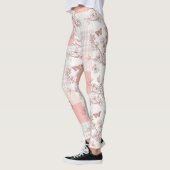 Eleganter Schmetterlingsblüten (7) Leggings (Links)