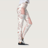 Eleganter Schmetterlingsblüten (7) Leggings (Rechts)