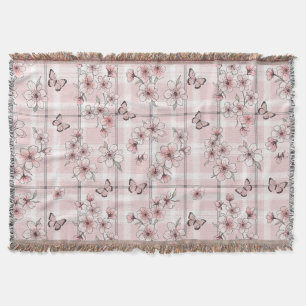 Eleganter Schmetterlingsblüten-Entwurf (2) Decke
