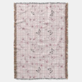 Eleganter Schmetterlingsblüten-Entwurf (4) Decke (Vorderseite Vertikal)