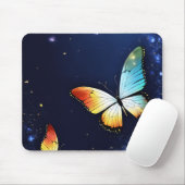 Eleganter, schmetterlingsdruckter Mauspad (Mit Mouse)