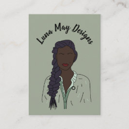 Eleganter Schmuck Boss Women 1 Button Business Car Visitenkarte