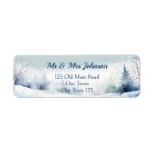 Eleganter, schneebedeckter Winter (Vorne)