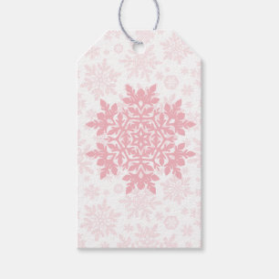 Eleganter Schneefloh (Zucker-Schmollmund - Weiß) Geschenkanhänger